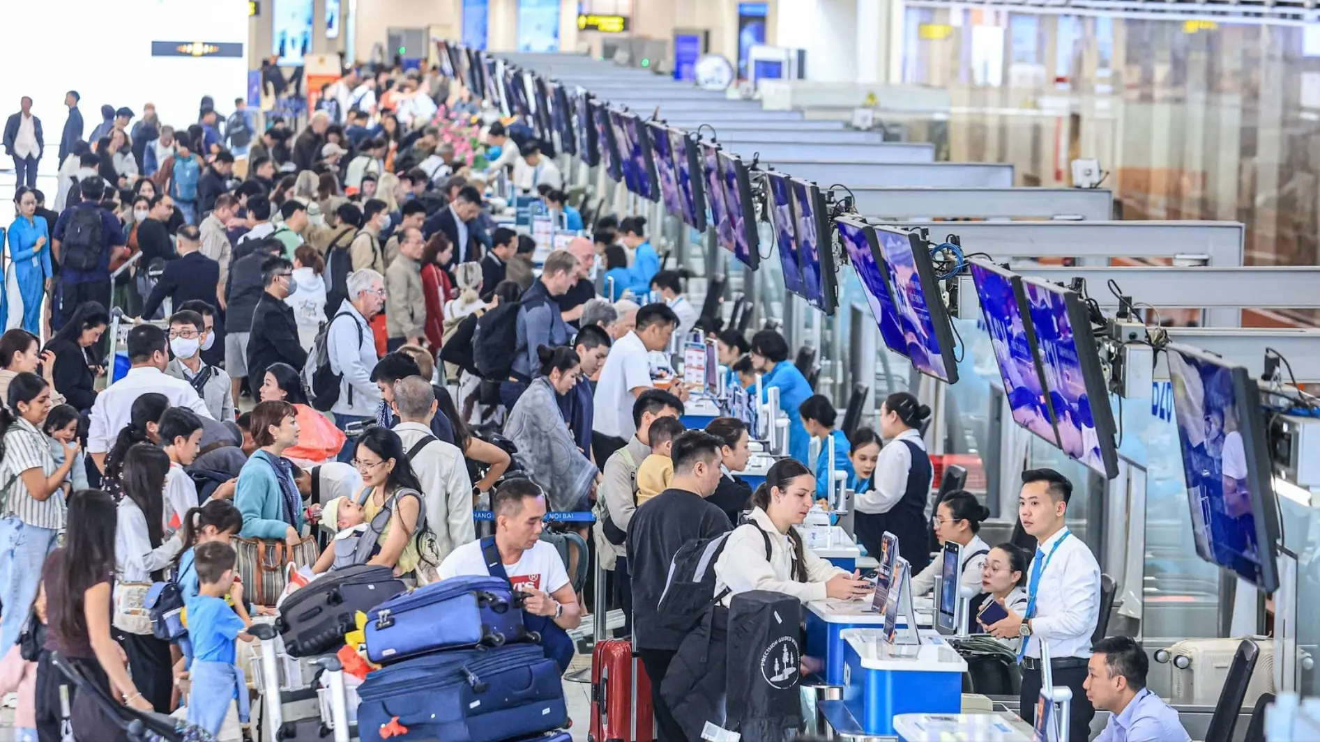 Hàng không phục vụ 1,33 triệu hành khách dịp Tết Dương lịch